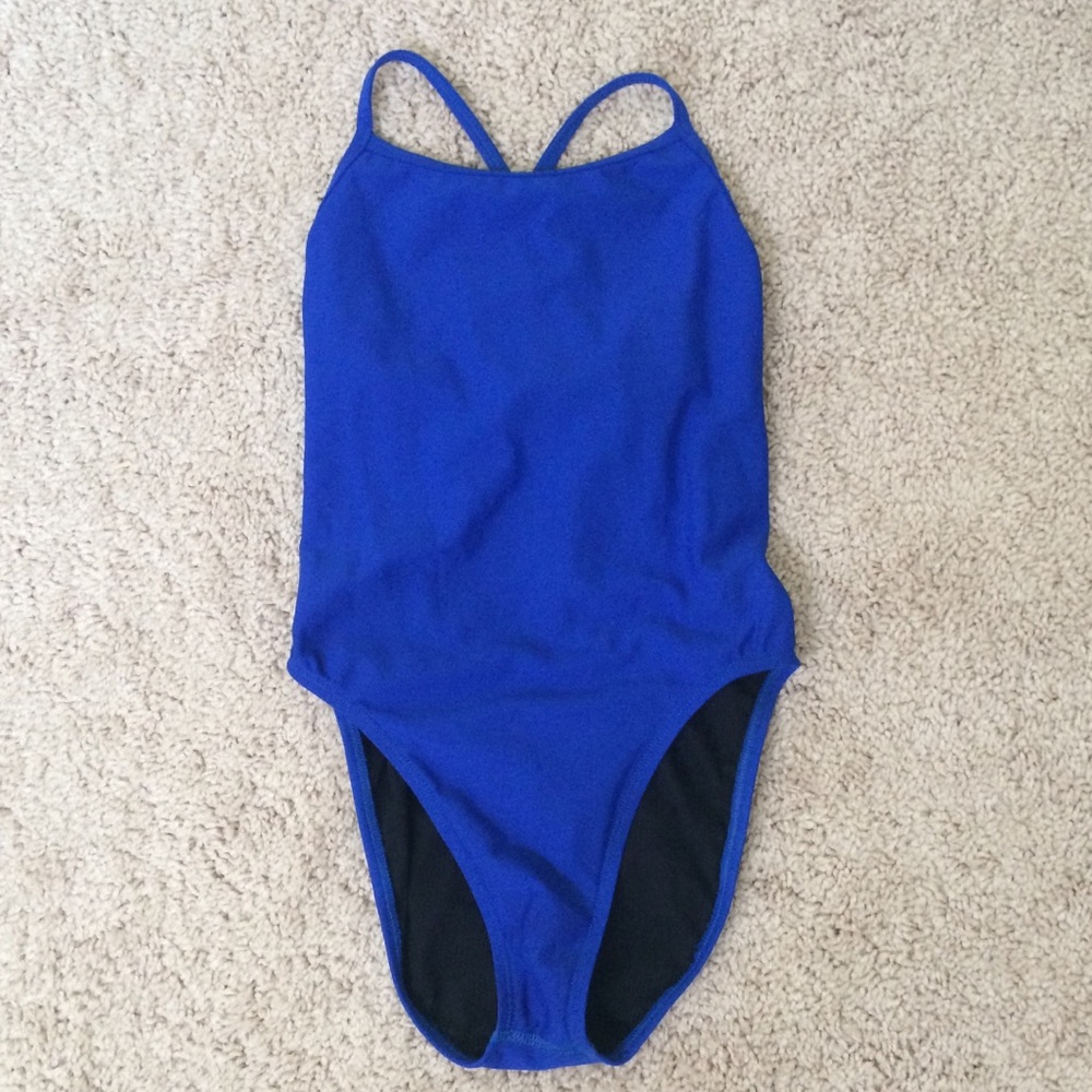 Jolyn Jackson blueberry tie back onesie size 28